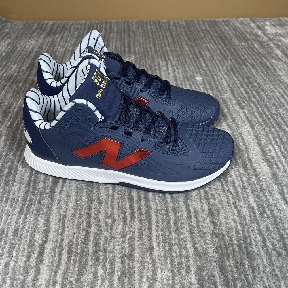 New Balance FuelCell Ohtani Shoes Mens Size 11 Blue White Baseball Turf MSH01LC
